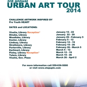 Urban Art to Be Featured in Tulare County